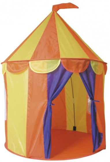 speeltent circus 95 x 125 cm geel oranje