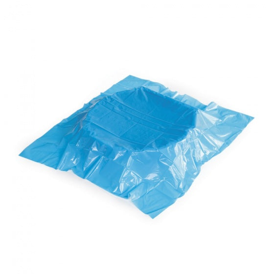 zandbak Schelp 87 x 78 x 18 cm blauw met schoffels