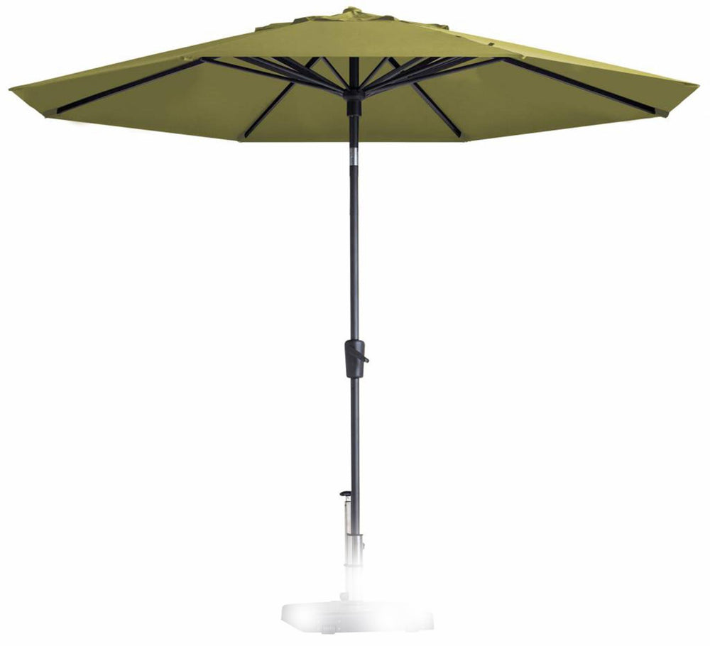 Madison parasol paros 300cm opdraai sage groen