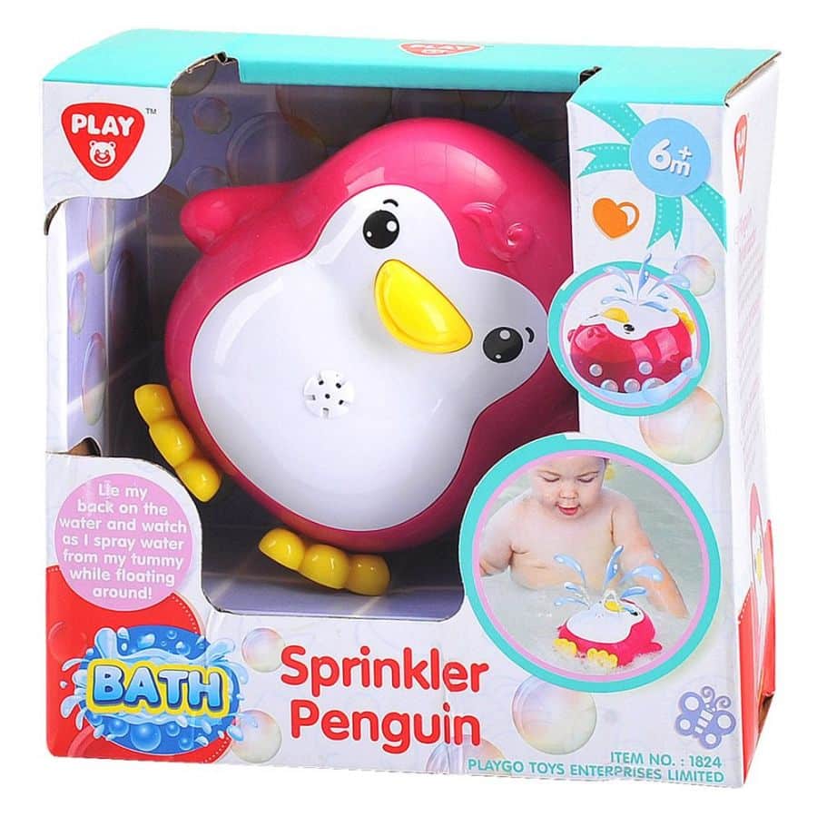 Playgo waterspuitende slechte pinguin