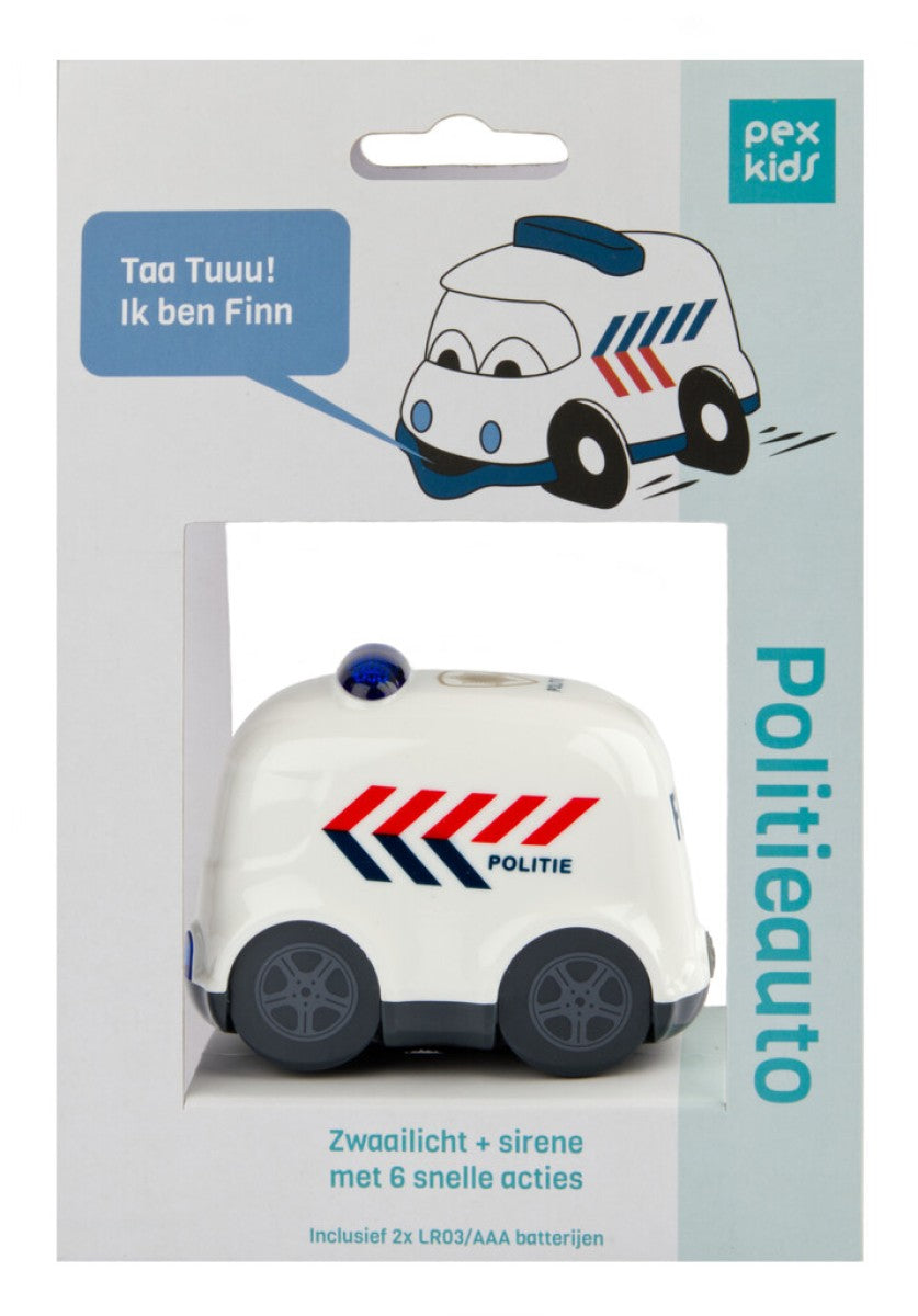 Toot Pexkids Police Car Finn