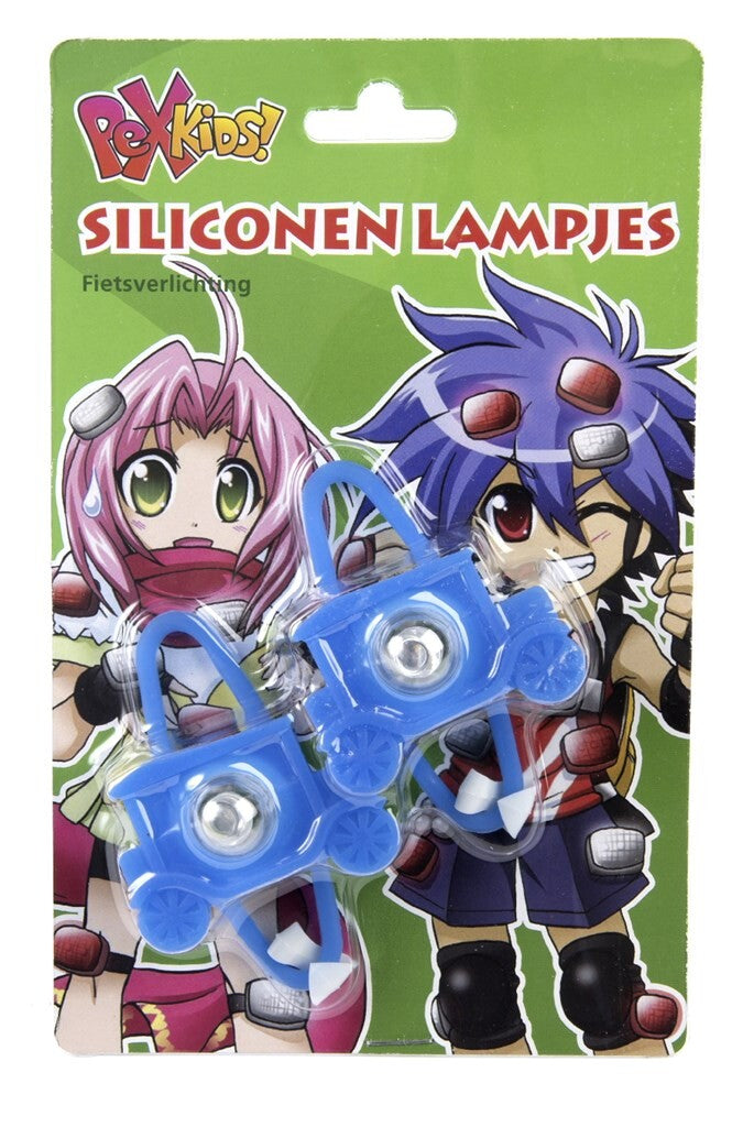 Pexkids verlichtingsset led auto - met siliconen band