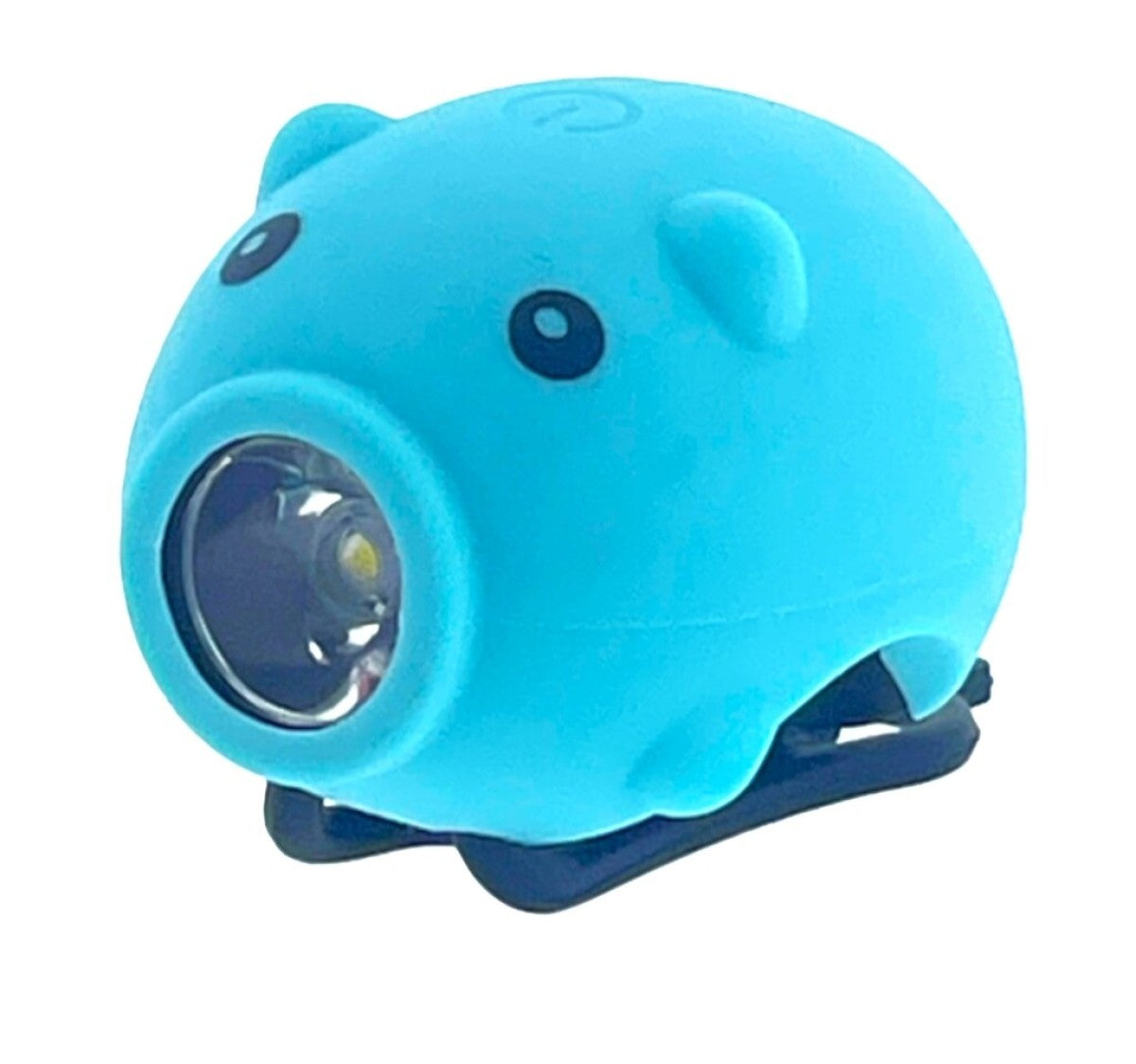 Pexkids led-lamp varken met toeter, usb-oplaadbaar, blauw