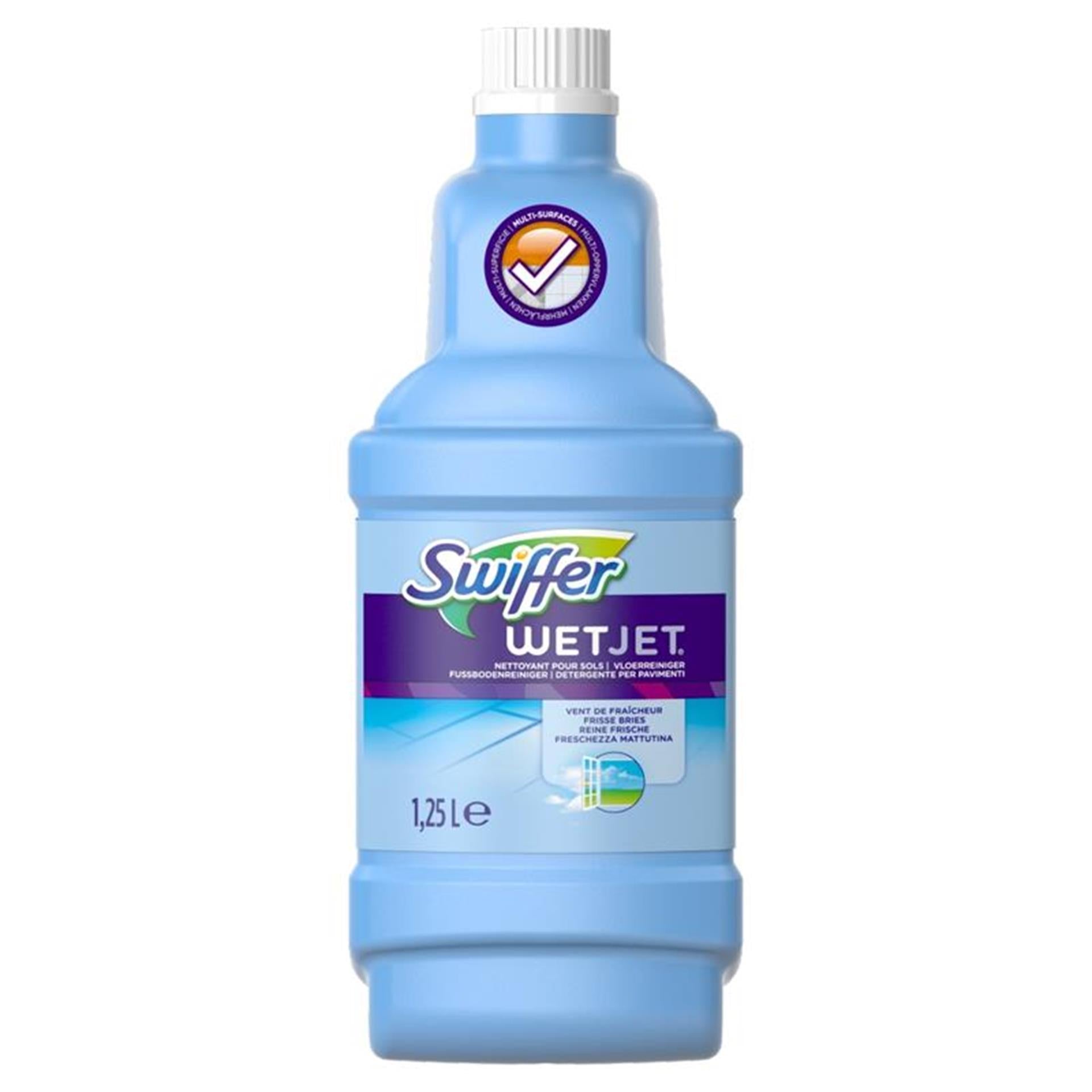 Swiffer wetjet alles in één dweilsysteem reinigingsmiddel 1,25l