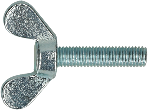 Pgb-europe pgb-fasteners | vleugelschroef din 316 m8x50 zn | 50 st 316001008000503