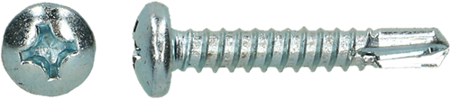 Pgb-europe pgb-fasteners | zelfborende schroef din 7504m-h ø 3,50x13 zn | 200 st - 07504m001003501303