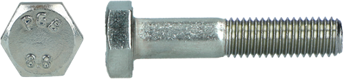 Pgb-europe pgb-fasteners | zeskantbout 8.8 din 931 m20x260 zn | 10 st - 931801020002603