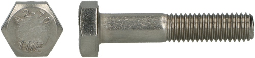 Pgb-europe pgb-fasteners | zeskantbout a2-70 din 931 m6x70 | 100 st 000931a70006000703