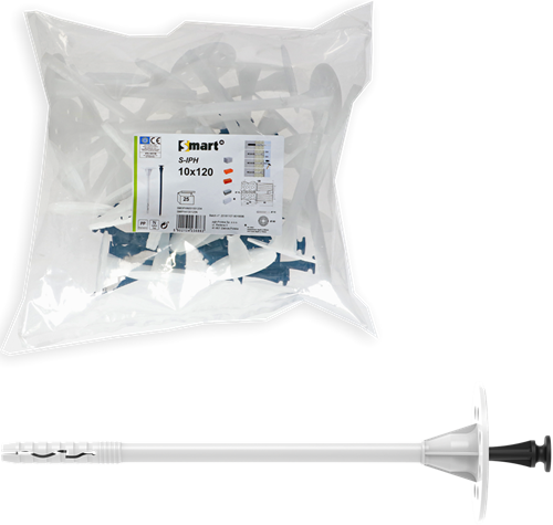 Pgb-europe smart | iso smart s-iph kunststof nagel 10x70 | 25 st sm0iphn001000704