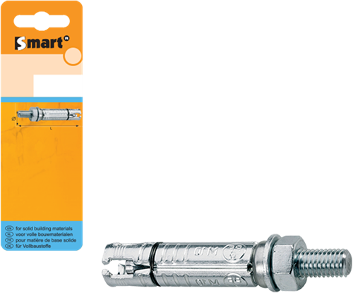 Pgb-europe smart | keilbout pfg sb +ankerstang m8x20x75 zn | 4 st sm000k001080075h