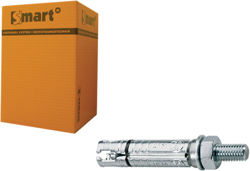 Pgb-europe smart | keilbout smart+ankerstang m10x20x90 zn | 25 st sm000k0011000903