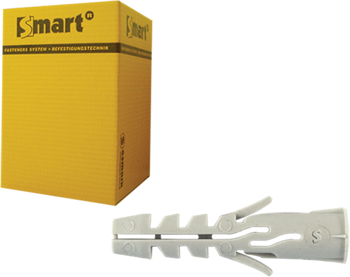 Pgb-europe smart | nylon spreidplug met boord smart ø 16x80 | 10 st sm00pbn001600803