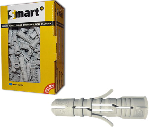 Pgb-europe smart | sterke nylon multif. plug ø 6x30 | 100 st sm00bpn00060030e
