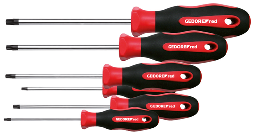 Schroevendraaierset torx 6-delig
