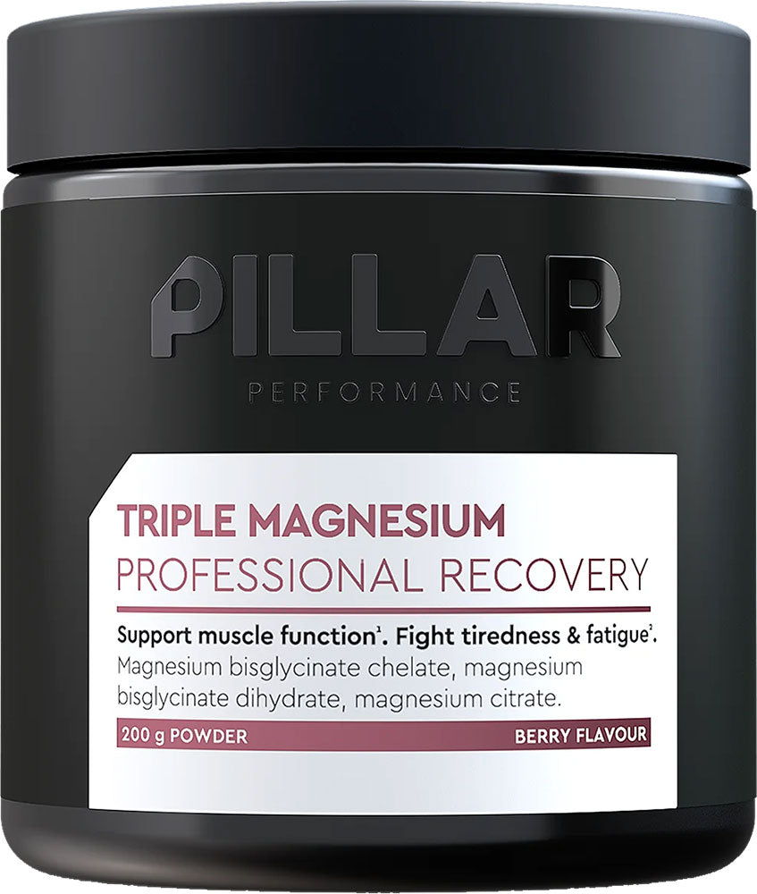 Pillar performance triple magnesium powder 200g | berry