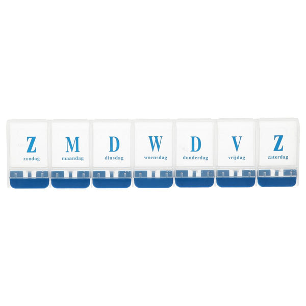 Jvdl pillendoos week 7 vakken
