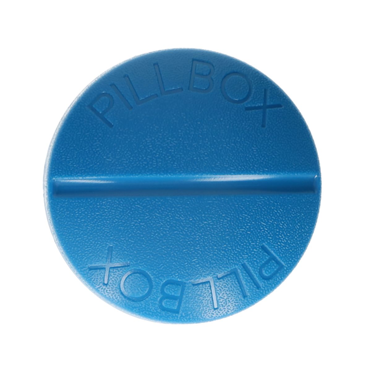 Jvdl pillendoos pillendoos 4 vakken blauw