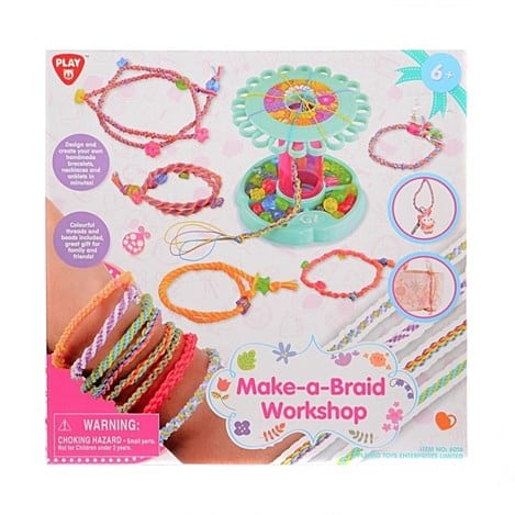 Playgo workshop vlecht maken, maak je eigen sieraden