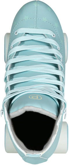 Classic adjustable rolschaatsen junior hemelsblauw maat 35 38