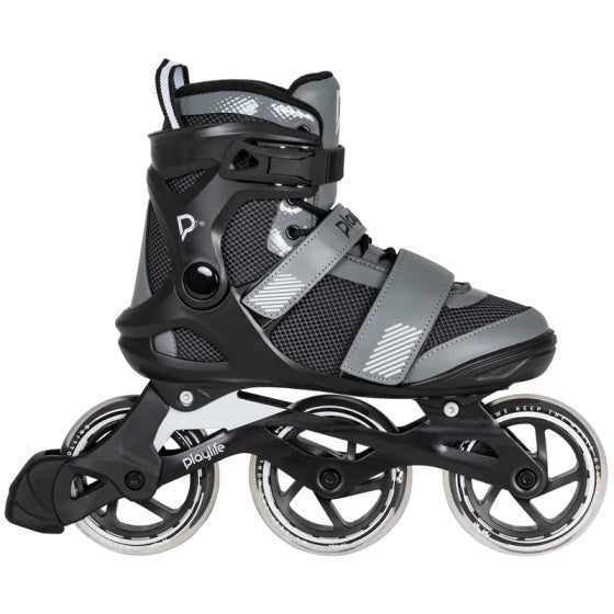 GT 110 Fitness Inlineskates Zwart grijs maat 45