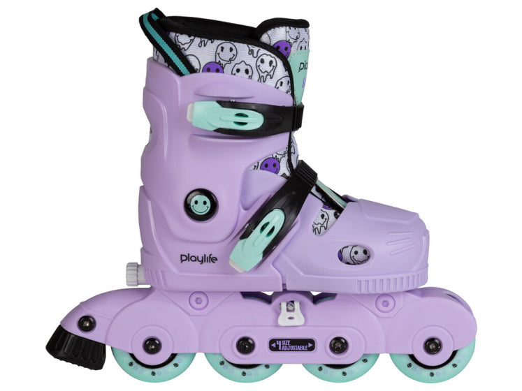 Smile Girls inlineskates meisjes lila maat 30-33