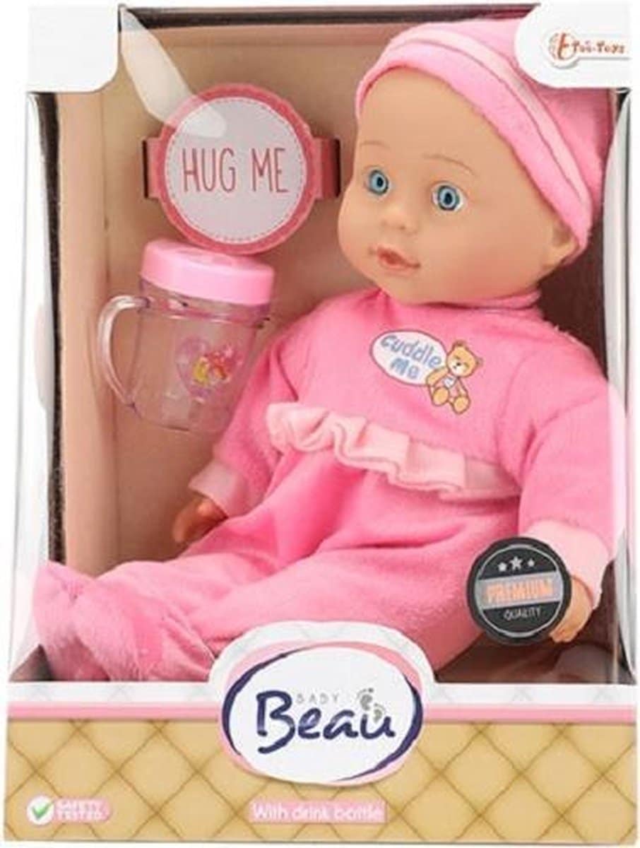 Toi-toys baby beau babypop, 30cm