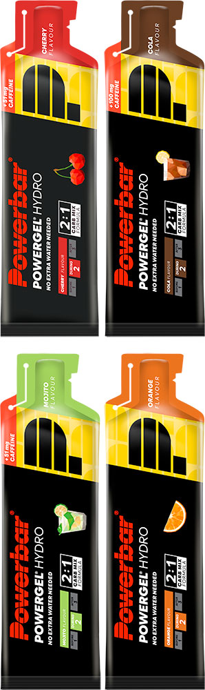 Powerbar powergel hydro test package 4x67ml