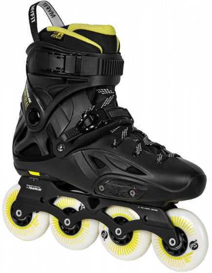 inlineskates Imperial One 88A hardboot zwart mt 45 46