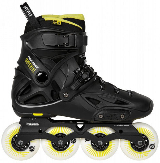 inlineskates Imperial One 88A hardboot zwart mt 45 46