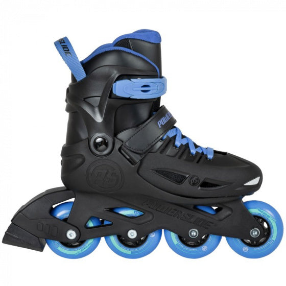 One Stargaze inlineskates 85A zwart blauw maat 37 40