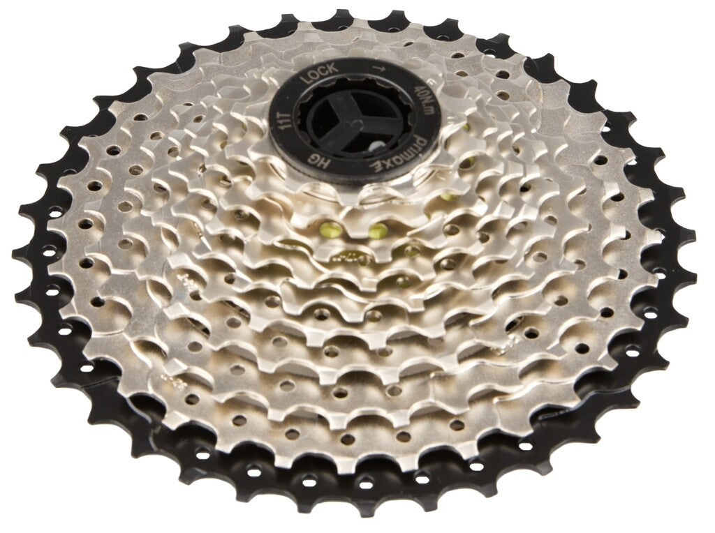 Primax 10 speed 11-36t silver cassette in box