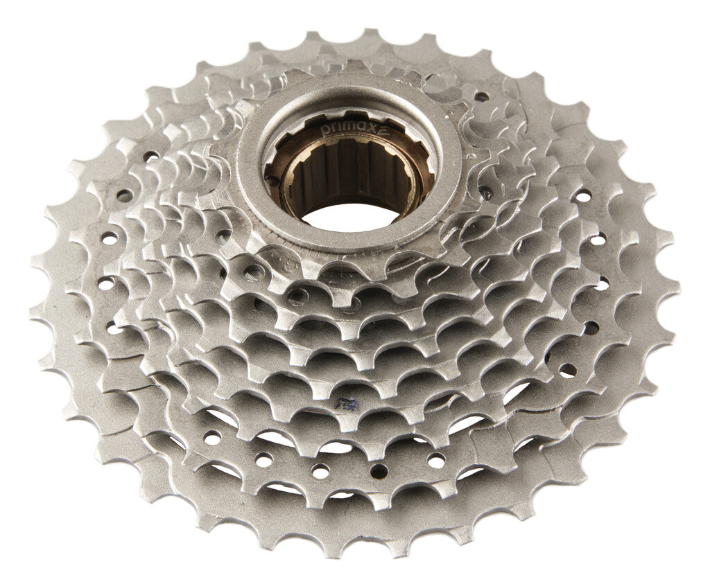 Primax e vrijloop 9 speed 13-32t grijs in doos