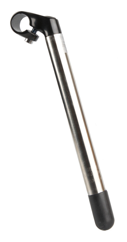 Primax stuurpen RVS 280mm ø25,4 25,4mm zilver zwart