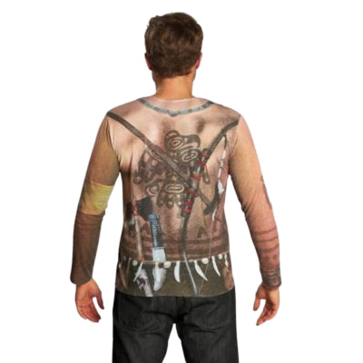 Kostuum indiaan shirt volwassenen maat m | 13 stuks