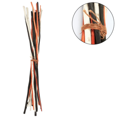 Bundel decoratie hout bruin terra beige 100 cm | 20 stuks