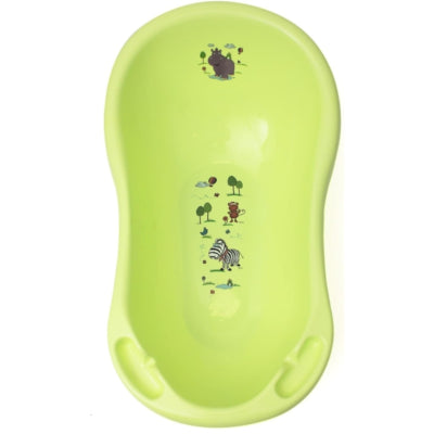 Keeeper kinderbad nijlpaard groen 84 cm | 10 stuks