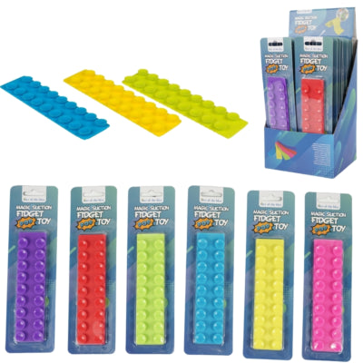 Fidget toy pop-it 16 cm 6 assorti | 48 stuks