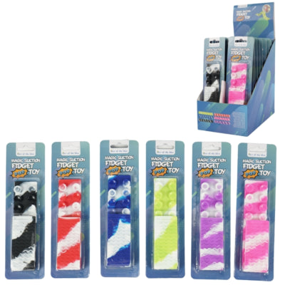 Fidget toy pop-it 25 cm 6 assorti | 48 stuks