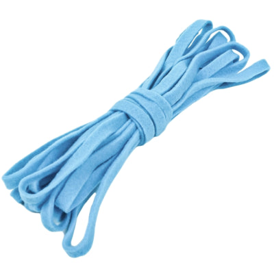 Decoratie lint vilt blauw 10 m | 24 stuks
