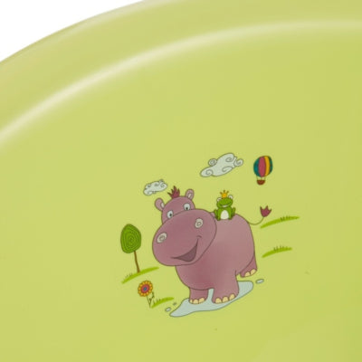 Keeeper kinderbad nijlpaard groen 84 cm | 10 stuks