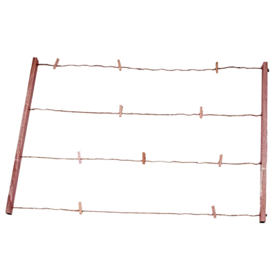 Foto frame met knijpers 70 cm | 24 stuks