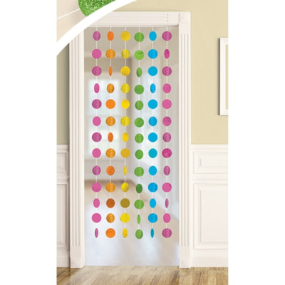 Amscan hangslinger multikleur 213 cm 6 stuks | 12 stuks