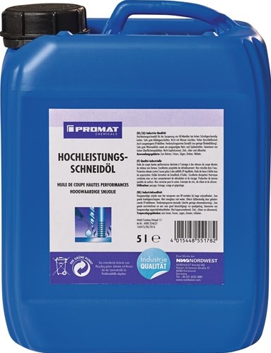 Promat tecwerk hoogwaardige snijolie | 5 l vloeistofvat - 4000354625