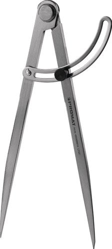 Promat tecwerk puntpasser | lengte 300 mm | met stelboog - 4000858915