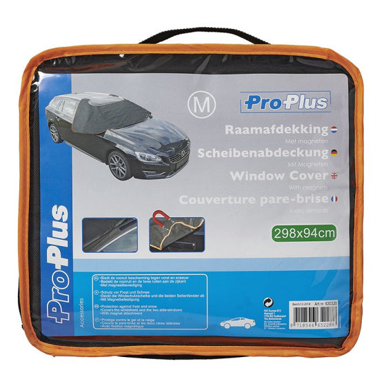 Raam succesvol 298 x 94 cm met magneten grijs zwart