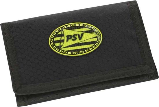 Brandunit psv portemonnee grijs geel