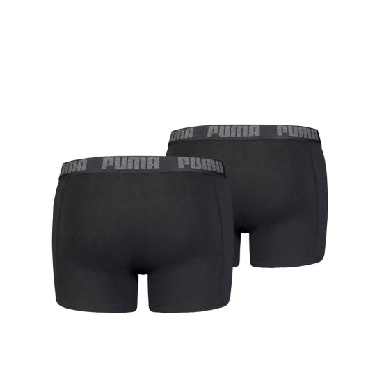 Basic Boxershort Heren (2 stuks) Zwart maat M