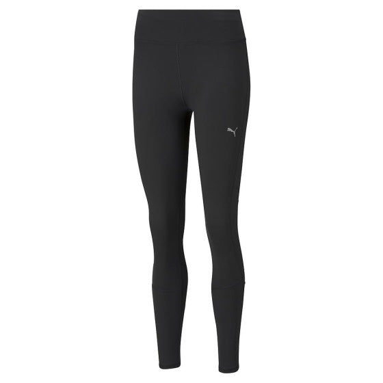Mid Rise Long Tight Sportlegging Dames Zwart maat S