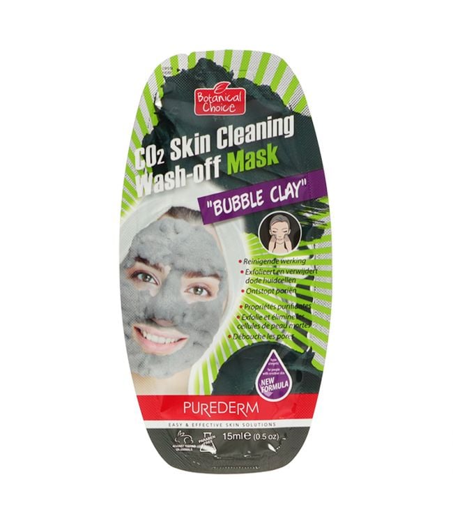 Purederm reinigend bubble clay gezichtsmasker