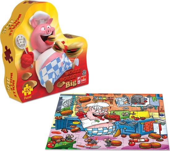 Goliath puzzel - holle bolle groot - 48 stukjes
